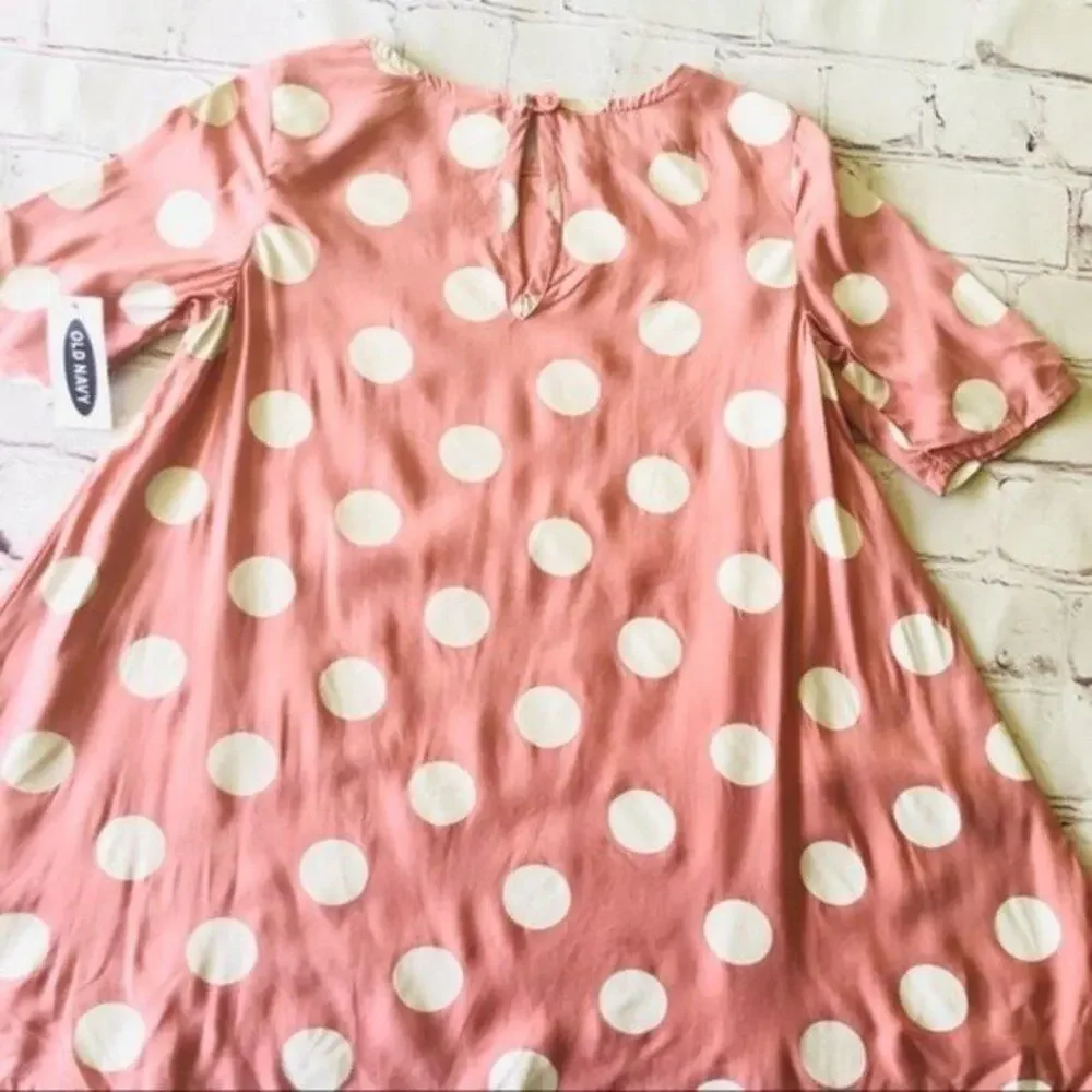 Old Navy Girls Polka Dot Print Swing Dress Sz 2T